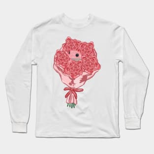 Bouquet of Frog Roses Long Sleeve T-Shirt